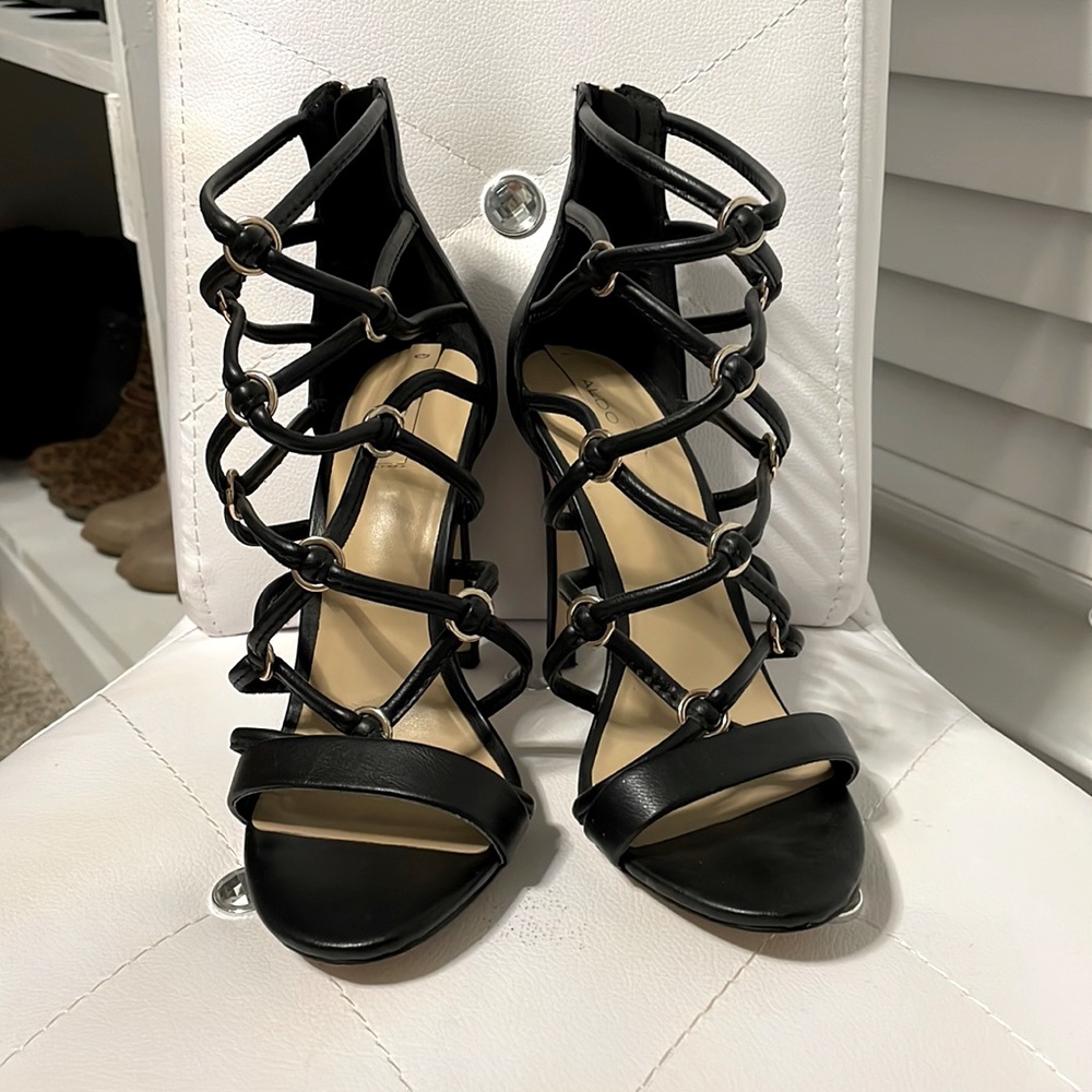 Aldo strappy heels